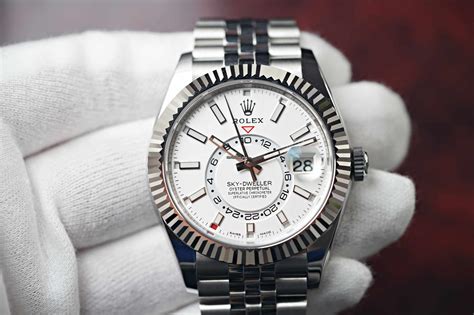 rolex sky dweller retail price 2023|rolex sky dweller price uk.